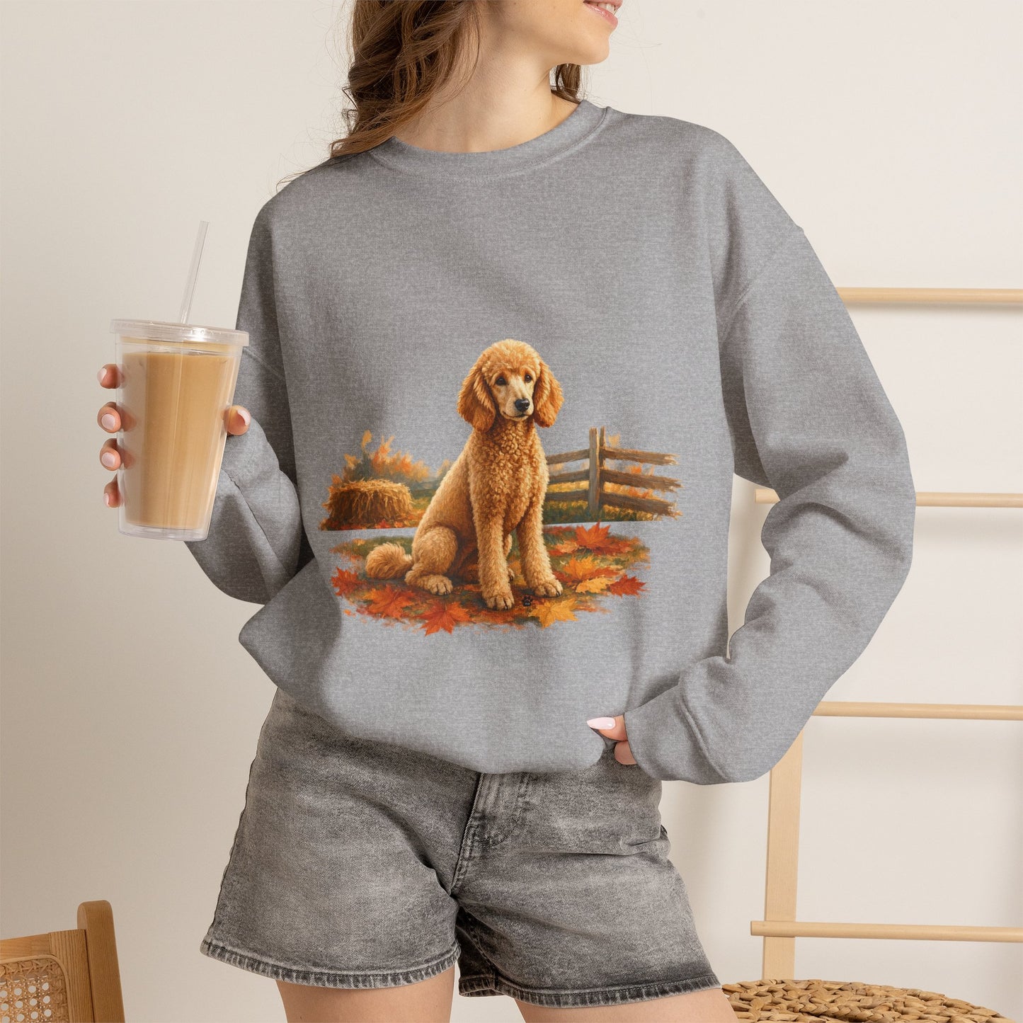 Standard Poodle Sweater Weather Sweatshirt