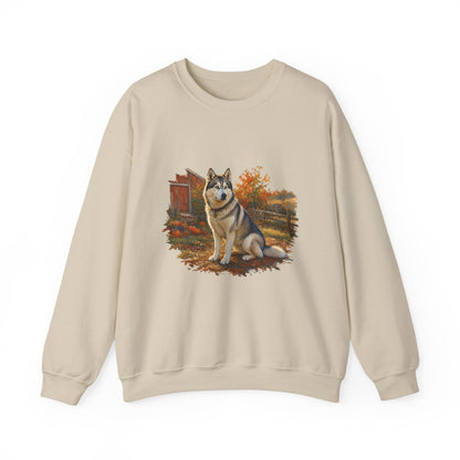 Siberian Husky Sweater Weather Sweatshirt