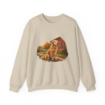 Golden Retriever Sweater Weather Sweatshirt