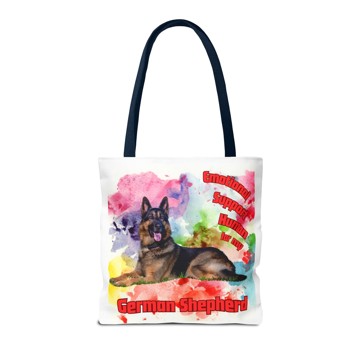 Emotional Support Human for my German Shepherd Totebag