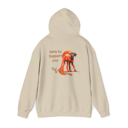 Great Dane "Here to Support You" MS Awareness Hoodie