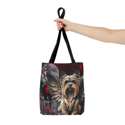 Yorkshire Terrier Angelic Gargoyle Protector Tote Bag
