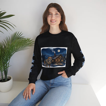 American Bulldog Smoky Mountain Christmas Sweatshirt