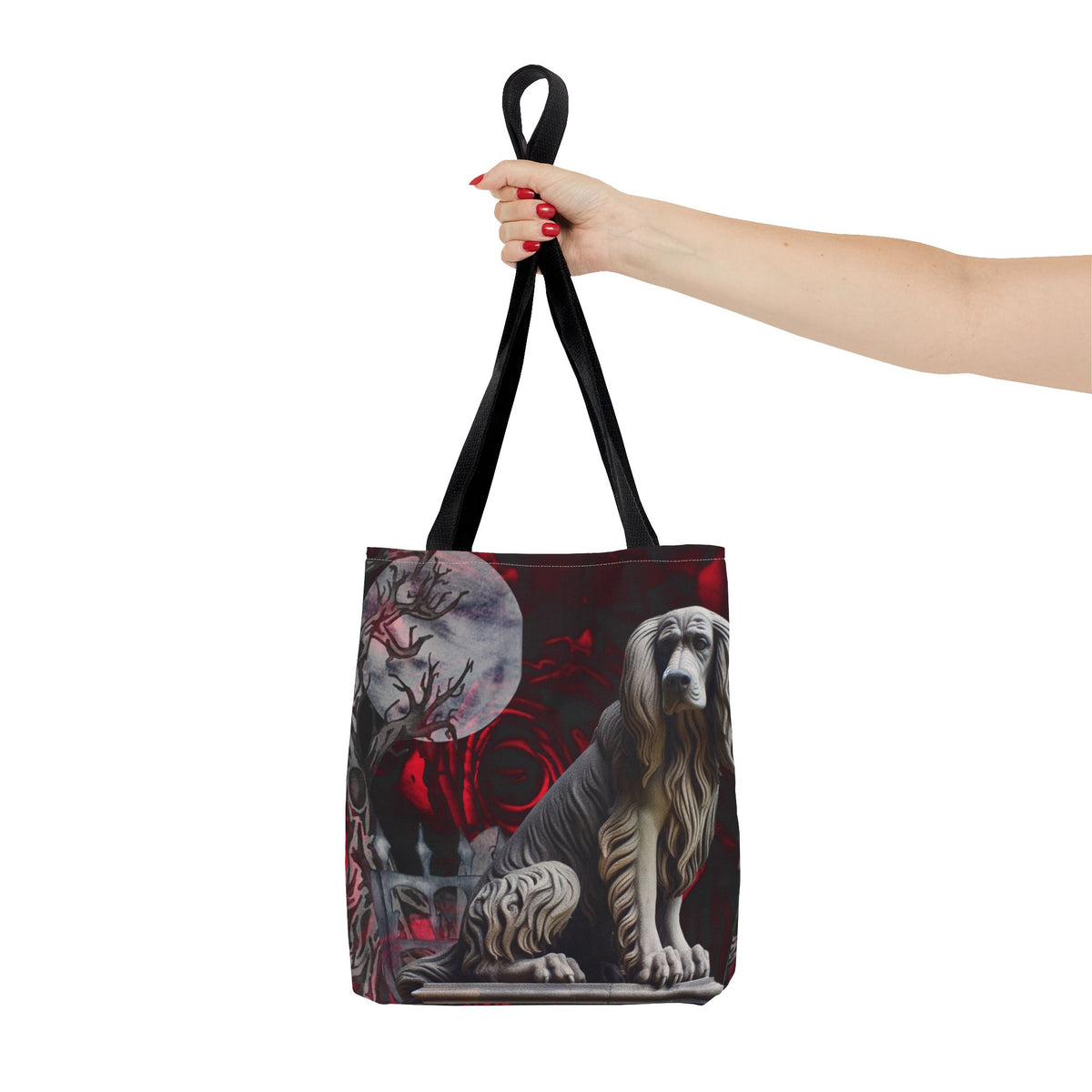 Irish Setter Angelic Gargoyle Protector Tote Bag
