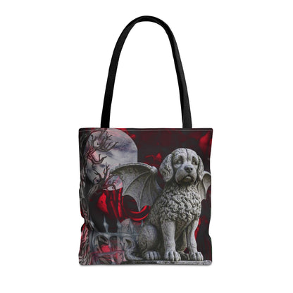 Doodle Angelic Gargoyle Protector Tote Bag