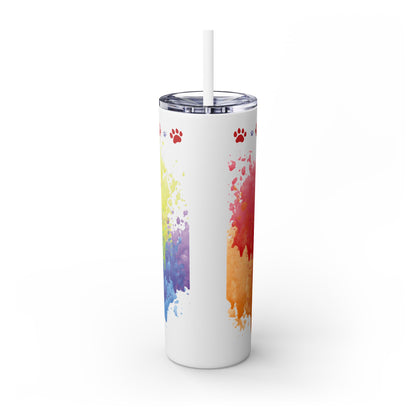 Emotional Support Human for my Boxer skinny tumbler