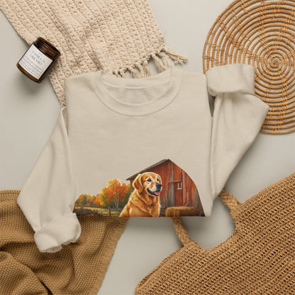 Golden Retriever Sweater Weather Sweatshirt