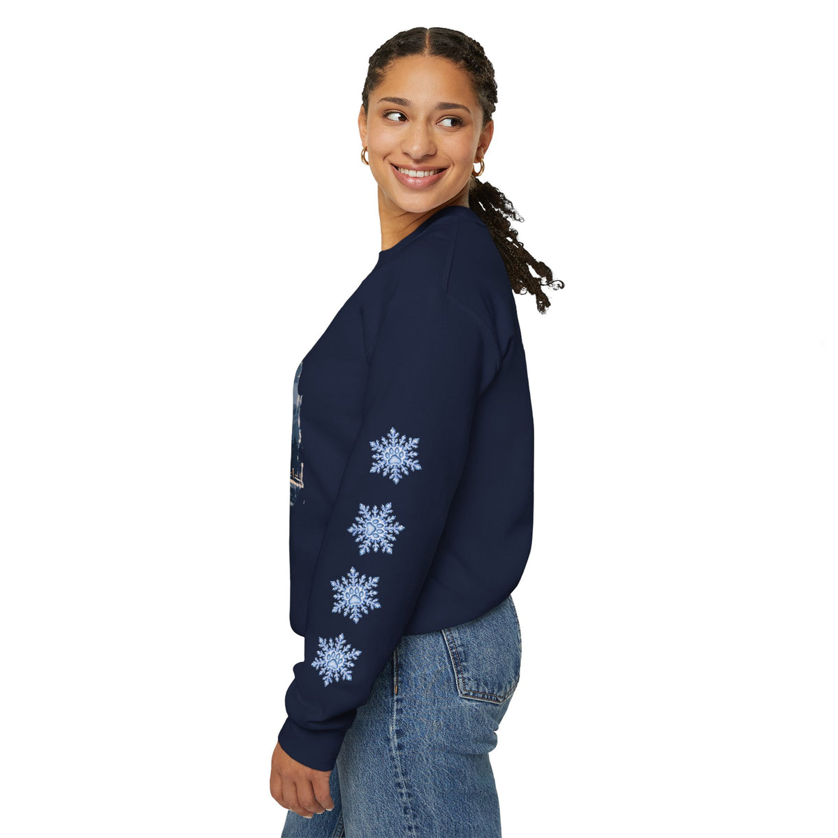 Afghan Hound Smoky Mountain Christmas Sweatshirt