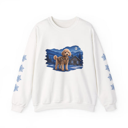 Toy Poodle Smoky Mountain Christmas Sweatshirt