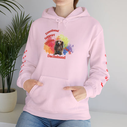 Emotional Support Human for my Dachshund Hoodie