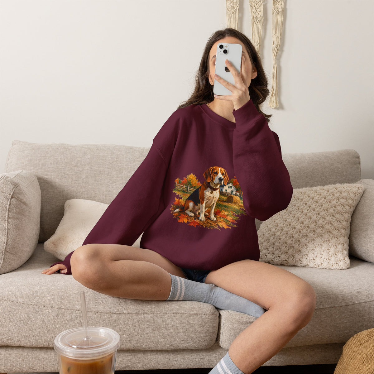 Beagle Sweater Weather Sweatshirt