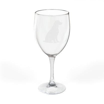 Irish Setter Engraved Wine Glass