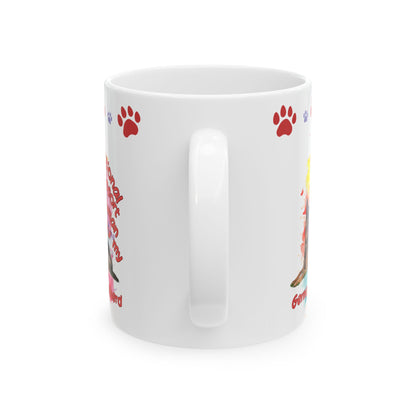 Emotional Support Human for my German Shepherd Coffee Mug