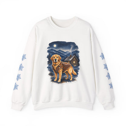 Labrador Retriever Smoky Mountain Christmas Sweatshirt