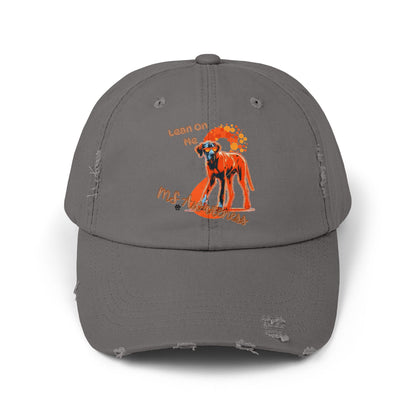 Great Dane "Lean on Me" MS Awareness Distressed Cap