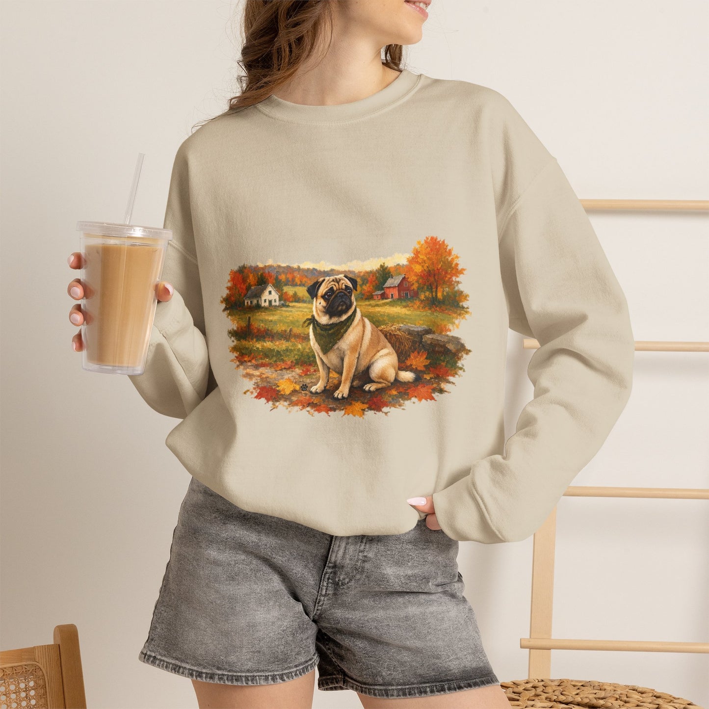 Pug Sweater Weather Sweatshirt