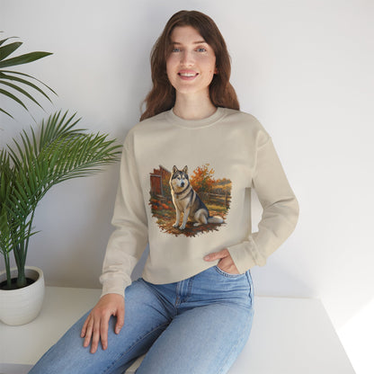 Siberian Husky Sweater Weather Sweatshirt