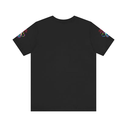 Afghan Hound Neon Hearts Valentine Tee