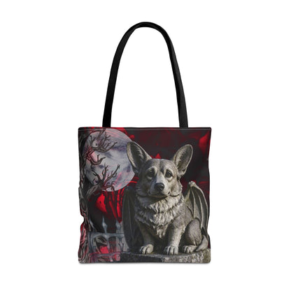 Corgi Angelic Gargoyle Protector Tote Bag