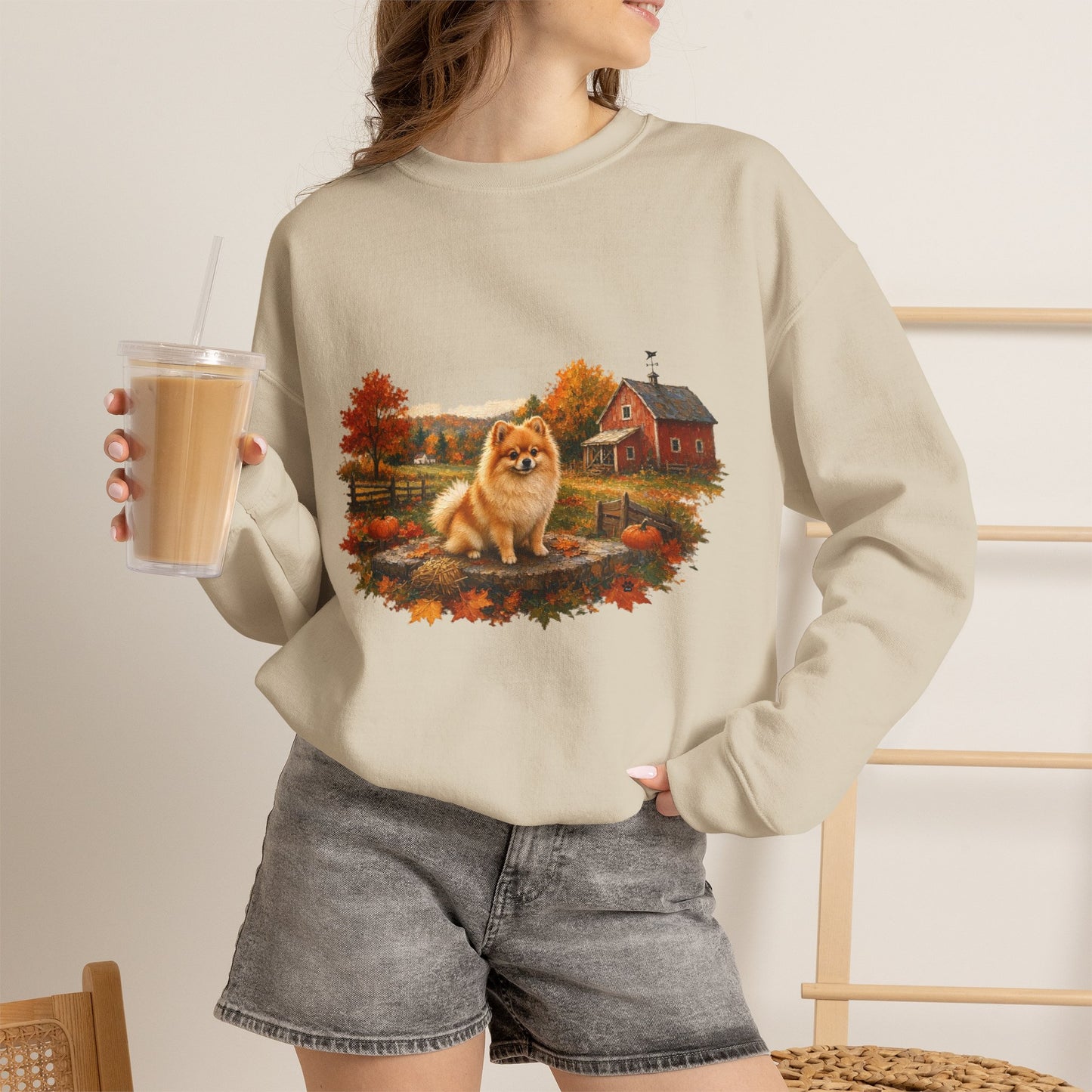 Pomeranian Sweater Weather Sweatshirt