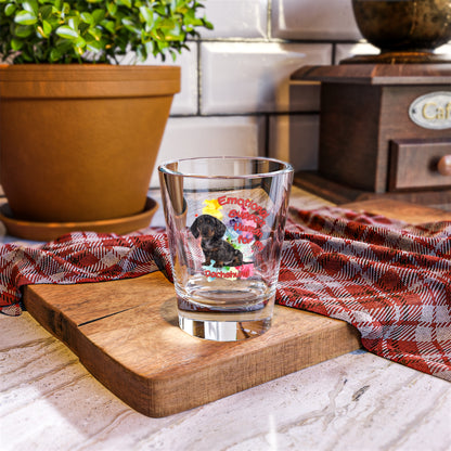 Emotional Support Human for my Dachshund Smooth Hair Shot Glass
