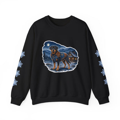 Rottweiler Smoky Mountain Christmas Sweatshirt