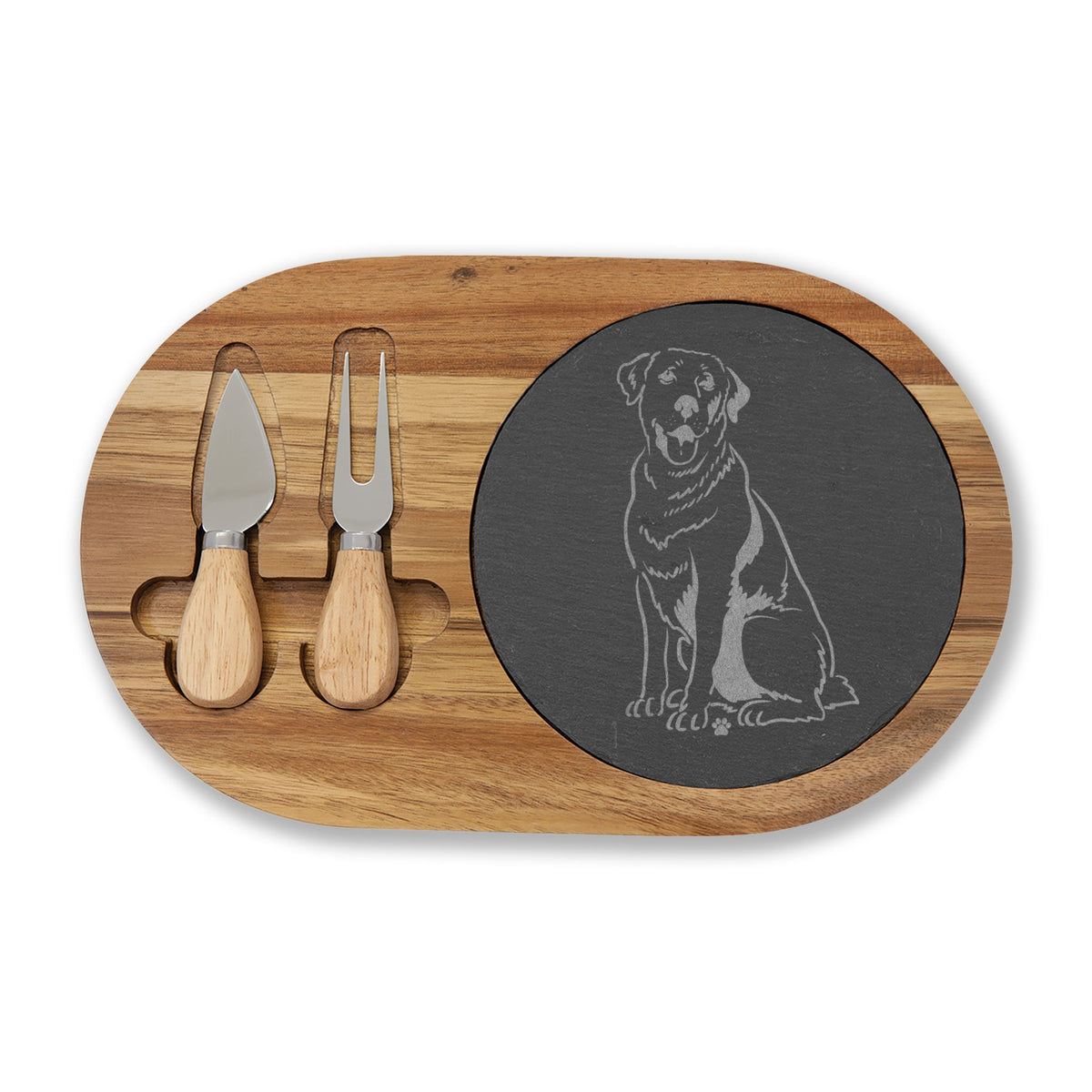 Labrador Retriever Engraved Charcuterie Board, Dog Lover Cheese Board & Serving Platter