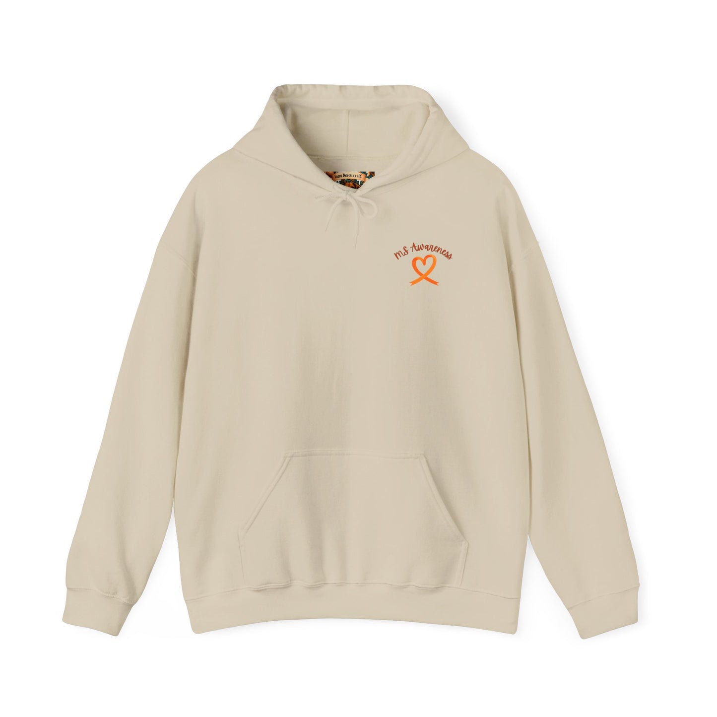 Golden Retriever "Lean on Me" MS Awareness Hoodie
