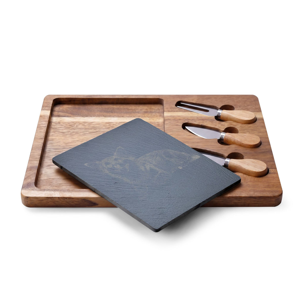 Chihuahua Engraved Charcuterie Board, Dog Lover Cheese Board & Serving Platter