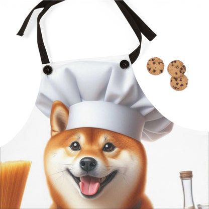 Shiba Inu Italian Chef Apron
