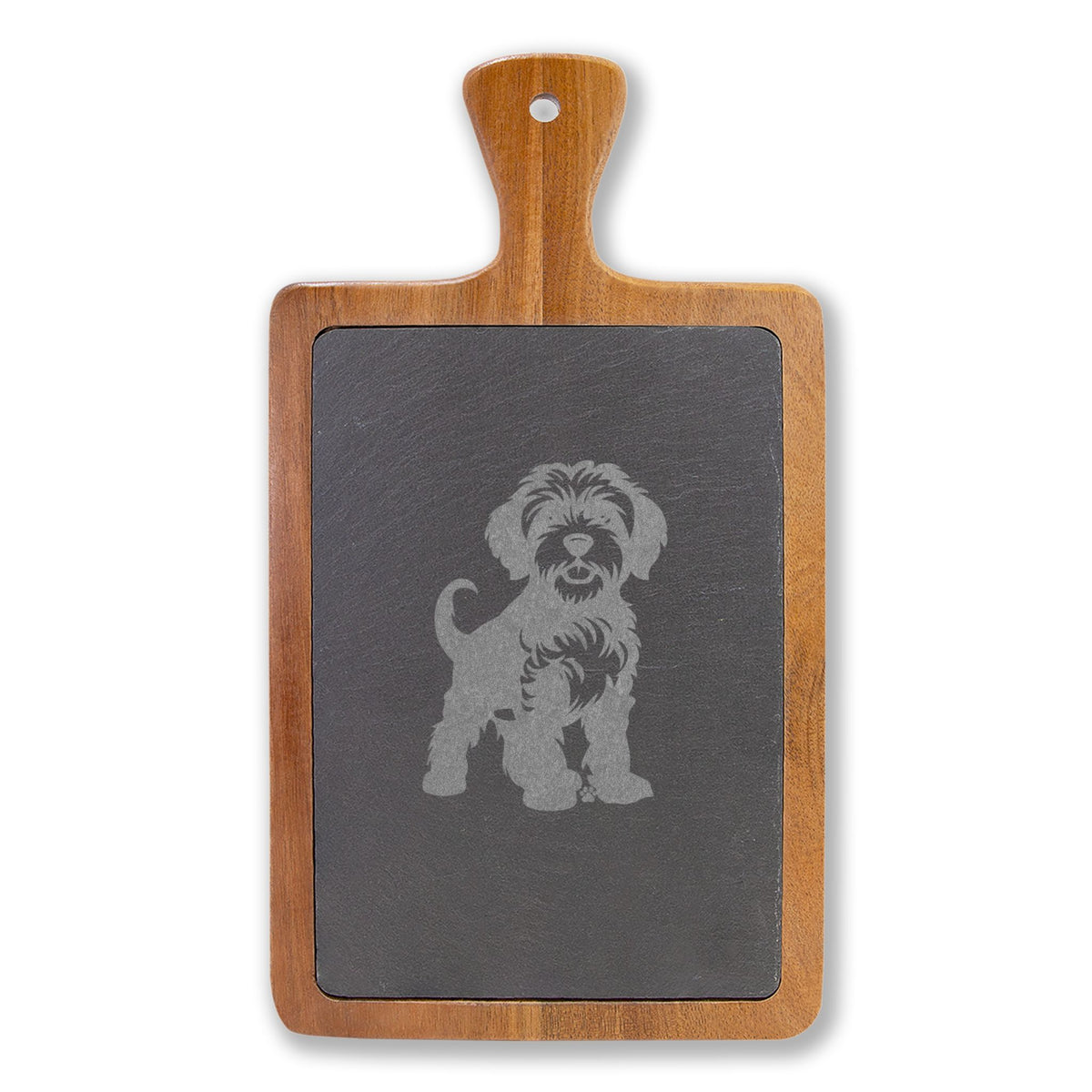 Doodle Engraved Charcuterie Board, Dog Lover Cheese Board & Serving Platter