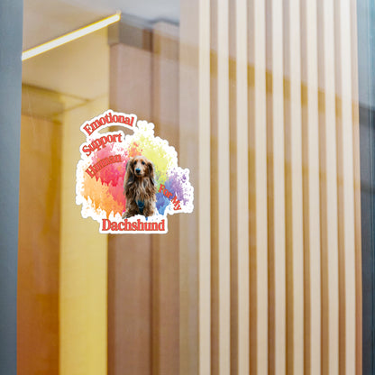 Emotional Support Human for my Dachshund Sticker