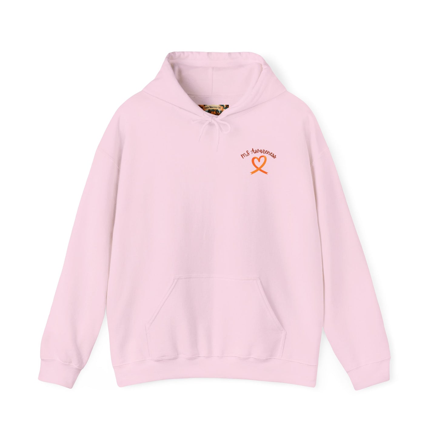 Golden Retriever "Lean on Me" MS Awareness Hoodie