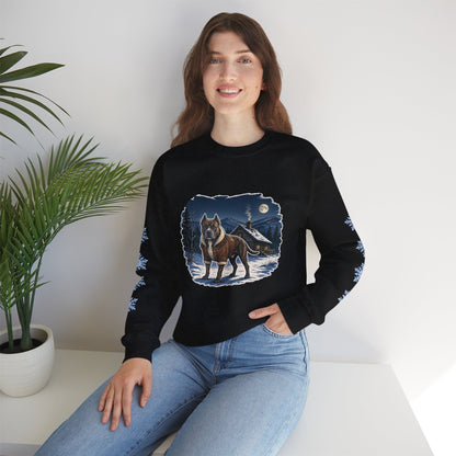 Pitbull Smoky Mountain Christmas Sweatshirt