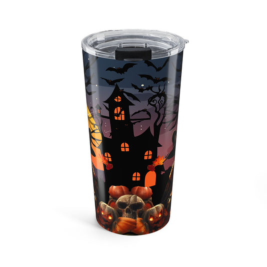 Enchanting French Bulldog Witch Art on Insulated Tumbler - Perfect Halloween Gift, 20 oz