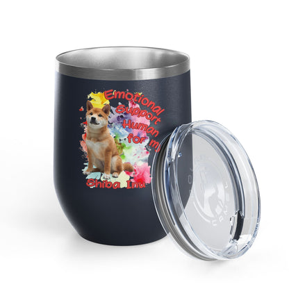 Emotional Support Human for my Shiba Inu Wine Chiller