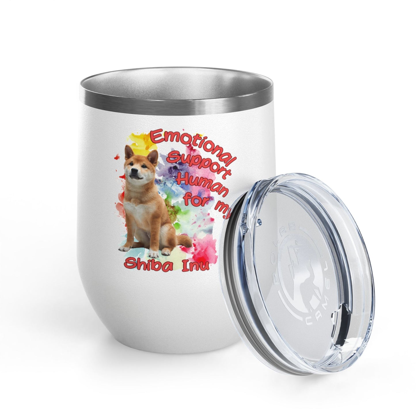 Emotional Support Human for my Shiba Inu Wine Chiller