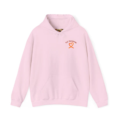 German Shepherd "Lean on Me" MS Awareness Hoodie