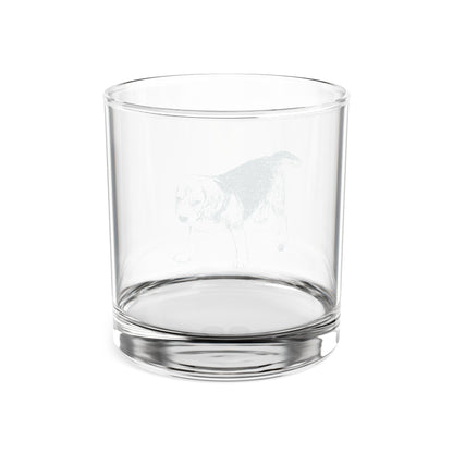 Beagle Engraved Whiskey Glass