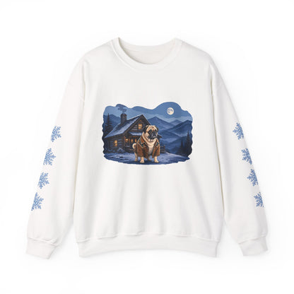 Pug Smoky Mountain Christmas Sweatshirt