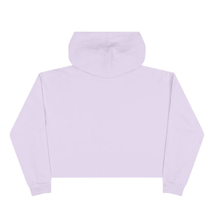 Emotional Support Human for my Pug Crop Hoodie - Trendy Pet Lover Apparel