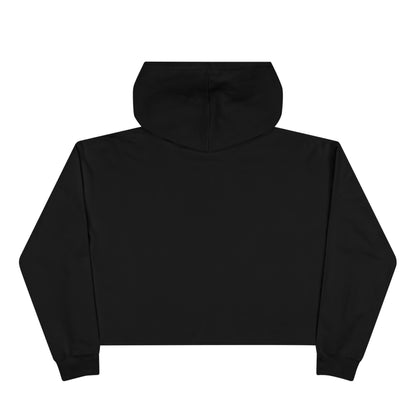Emotional Support Human for my Pug Crop Hoodie - Trendy Pet Lover Apparel