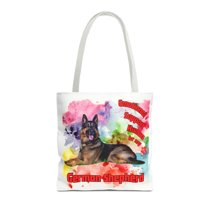 Emotional Support Human for my German Shepherd Totebag