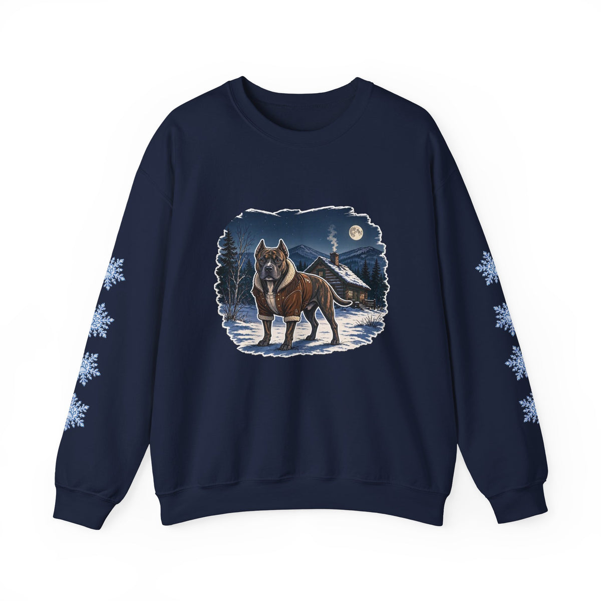 Pitbull Smoky Mountain Christmas Sweatshirt