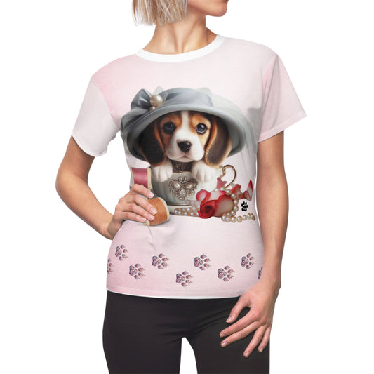 Too Cute Beagle Teacup puppy T-shirt