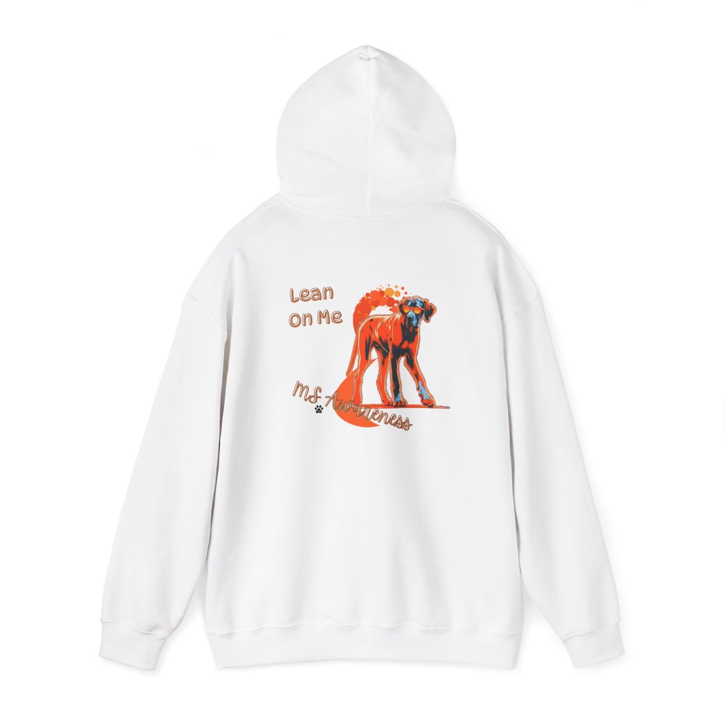 Great Dane "Lean on Me" MS Awareness Hoodie