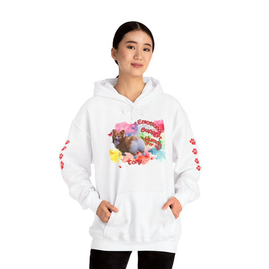 Emotional Support Human for my Corgi Hoodie