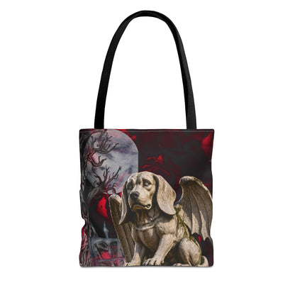 Beagle Angelic Gargoyle Protector Tote Bag