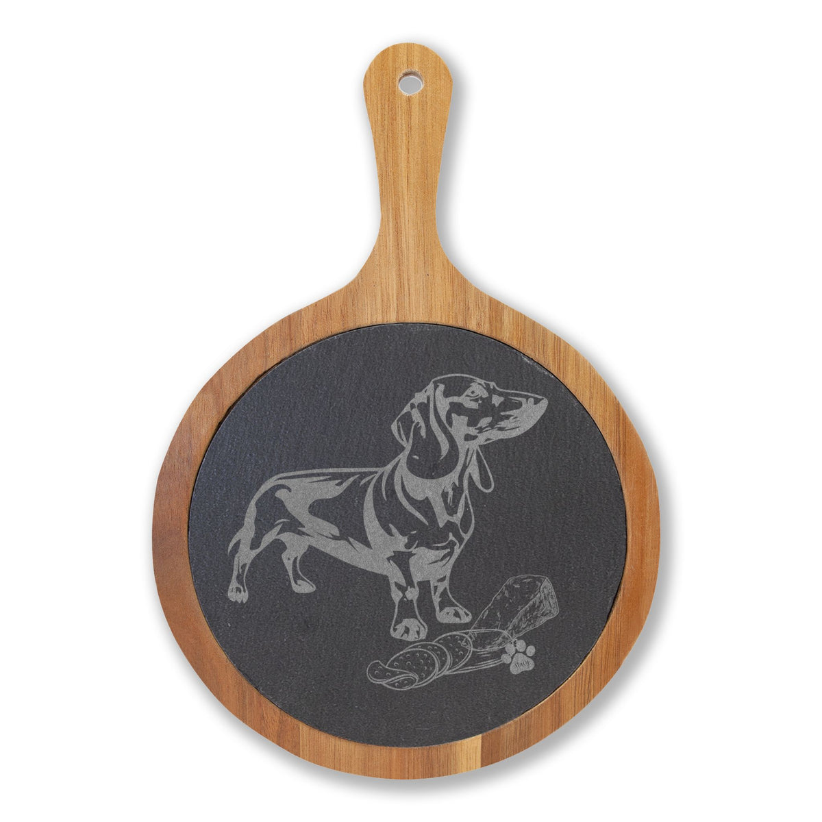 Dachshund Lover Engraved Charcuterie Board, Personalized Serving Platter