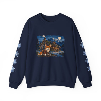 Corgi Smoky Mountain Christmas Sweatshirt